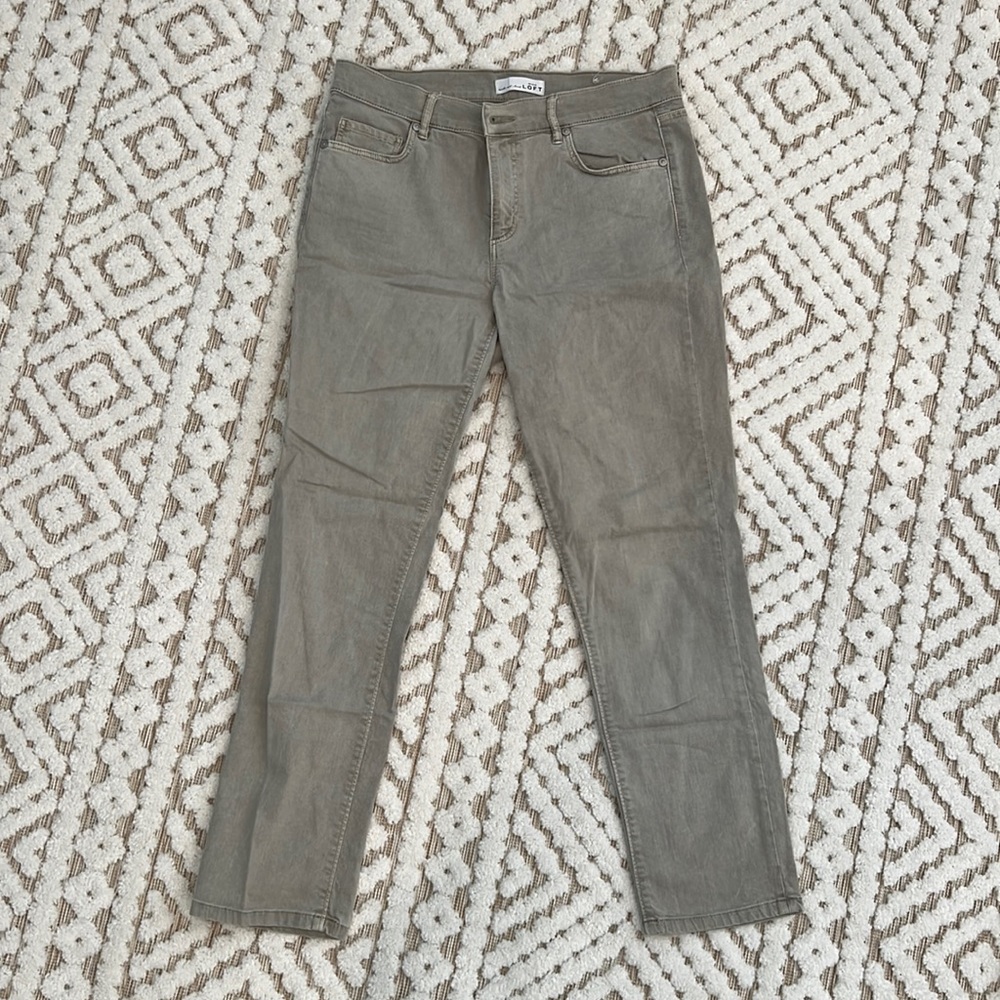 Ann Taylor loft skinny crop jeans